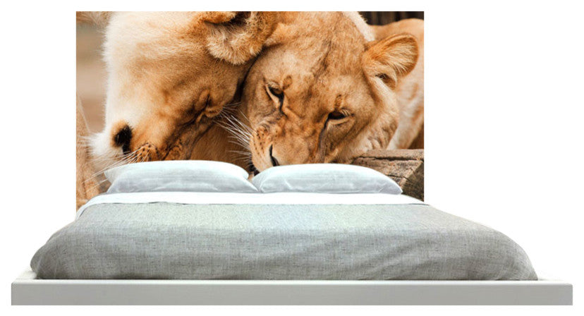"Lion Mates" Headboard