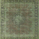 Ahgly Company Indoor Square Mid-Century Modern Area Rugs, 3' Square