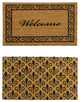 Coir Double Wide Door Mats, Set of 2