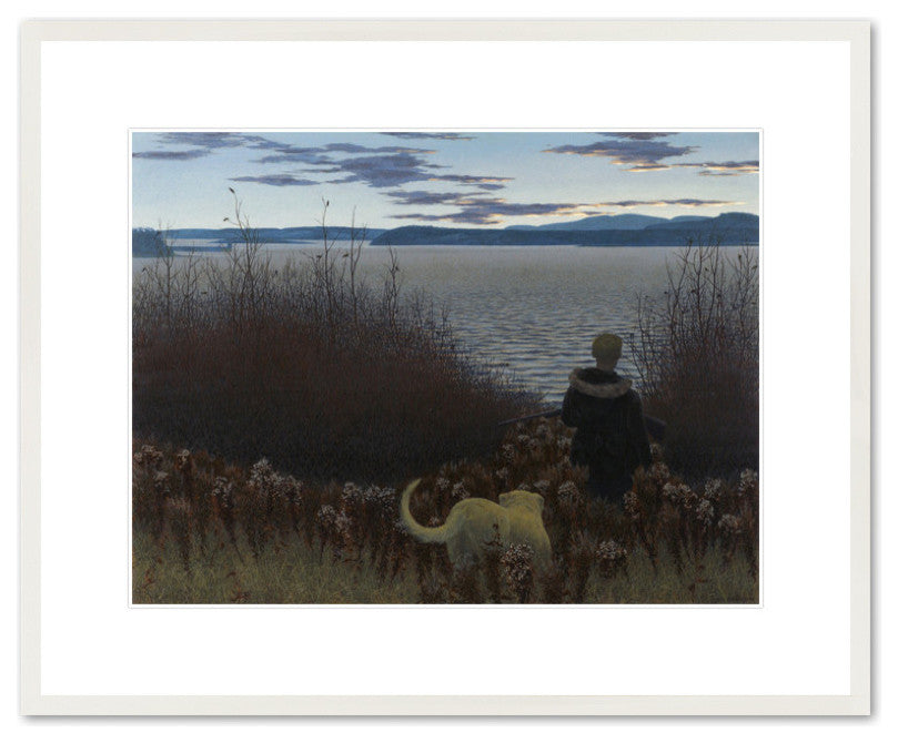 Dog, Boy and St. John River, 1958