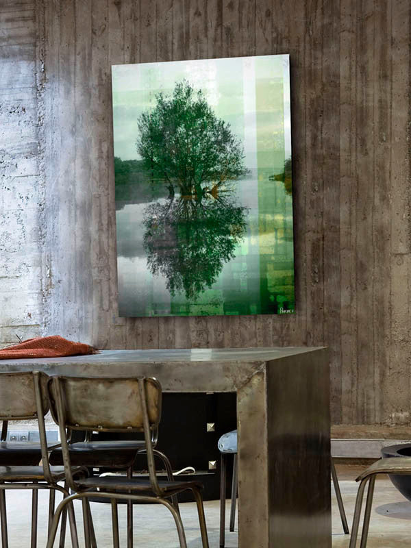 "Reflective" Fine Art Canvas Print, 24"x36"
