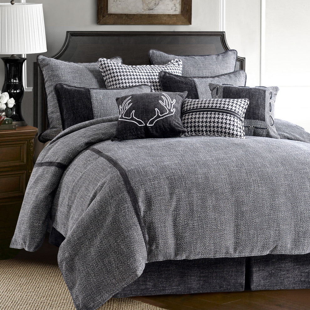 HamiLighton Comforter Set, Super Queen, 4 Piece