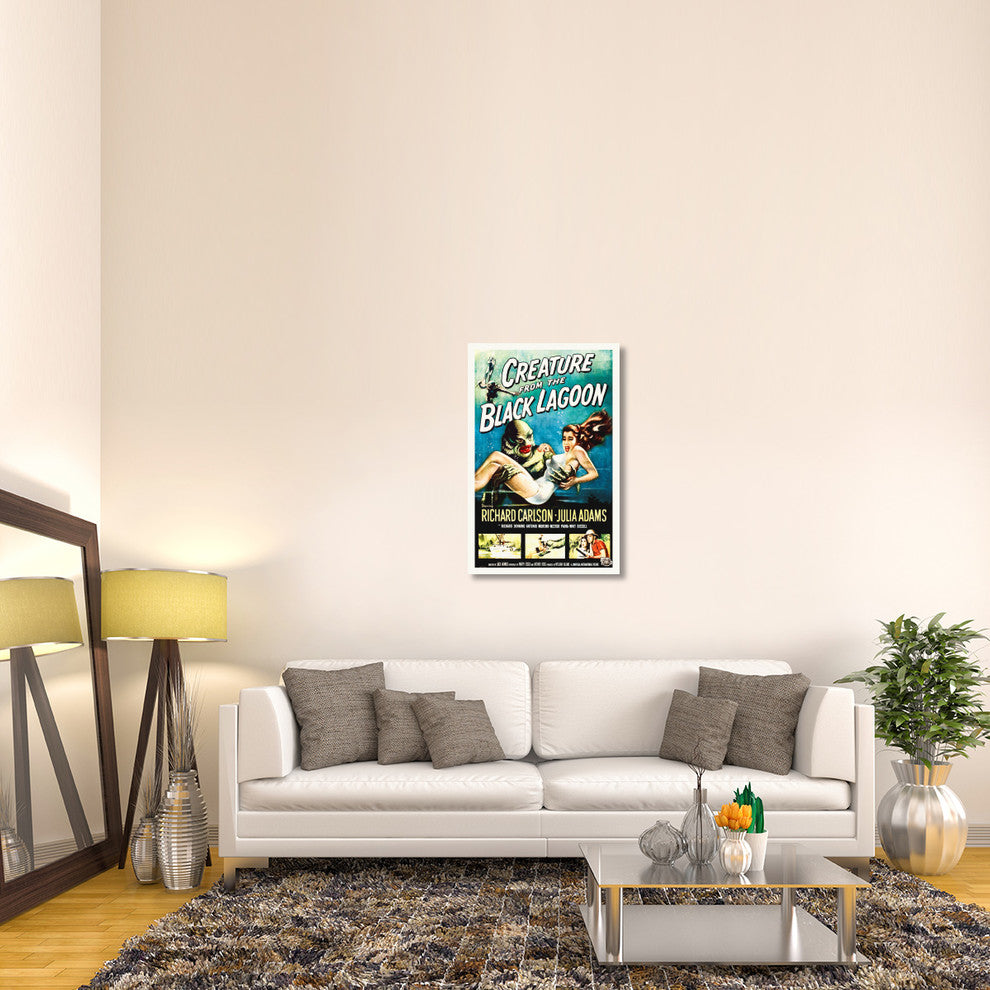 "Creature From The Black Lagoon" Canvas by Hollywood Photo Archive, 26x40"