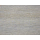Gray Modern Grass Design Gabbeh Hand Knotted Wool and Silk Runner Rug, 2'8"x9'1"