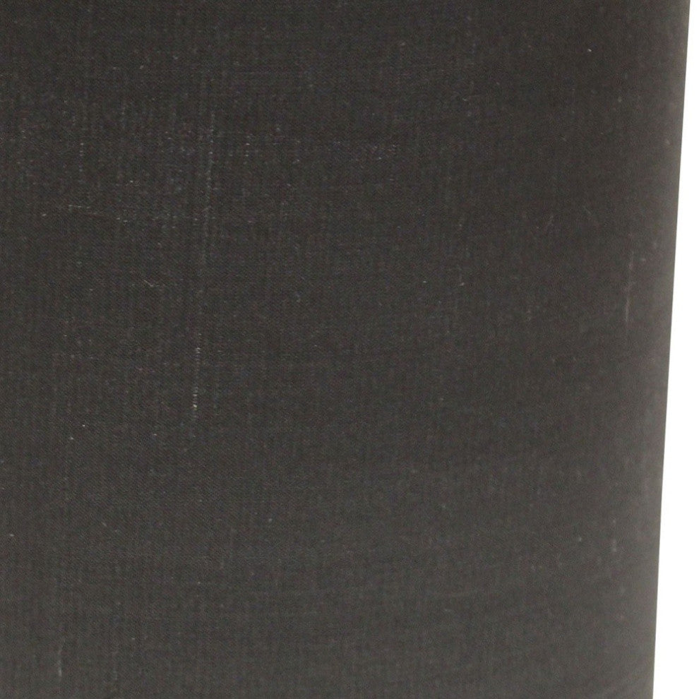 6" Graphite With Natural Lining Set of 6 Drum Chandelier Lampshades