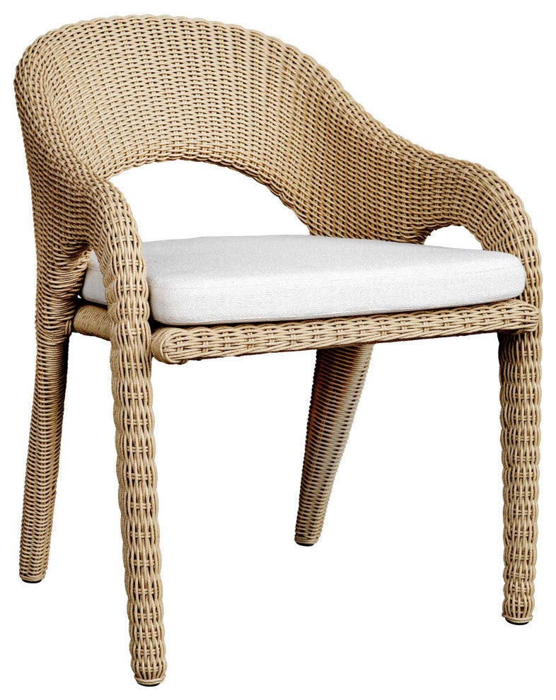 Uttermost Kavali Outdoor Wicker Dining Armchair