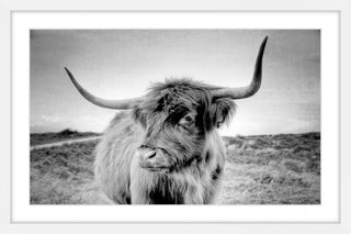 "Away from Herd" Framed Art Print, 61x41 cm