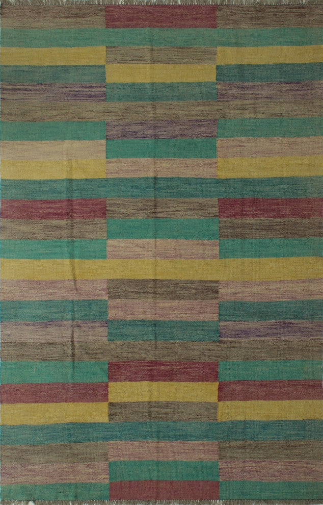 Winchester Kilim Bethzaid Green Rug