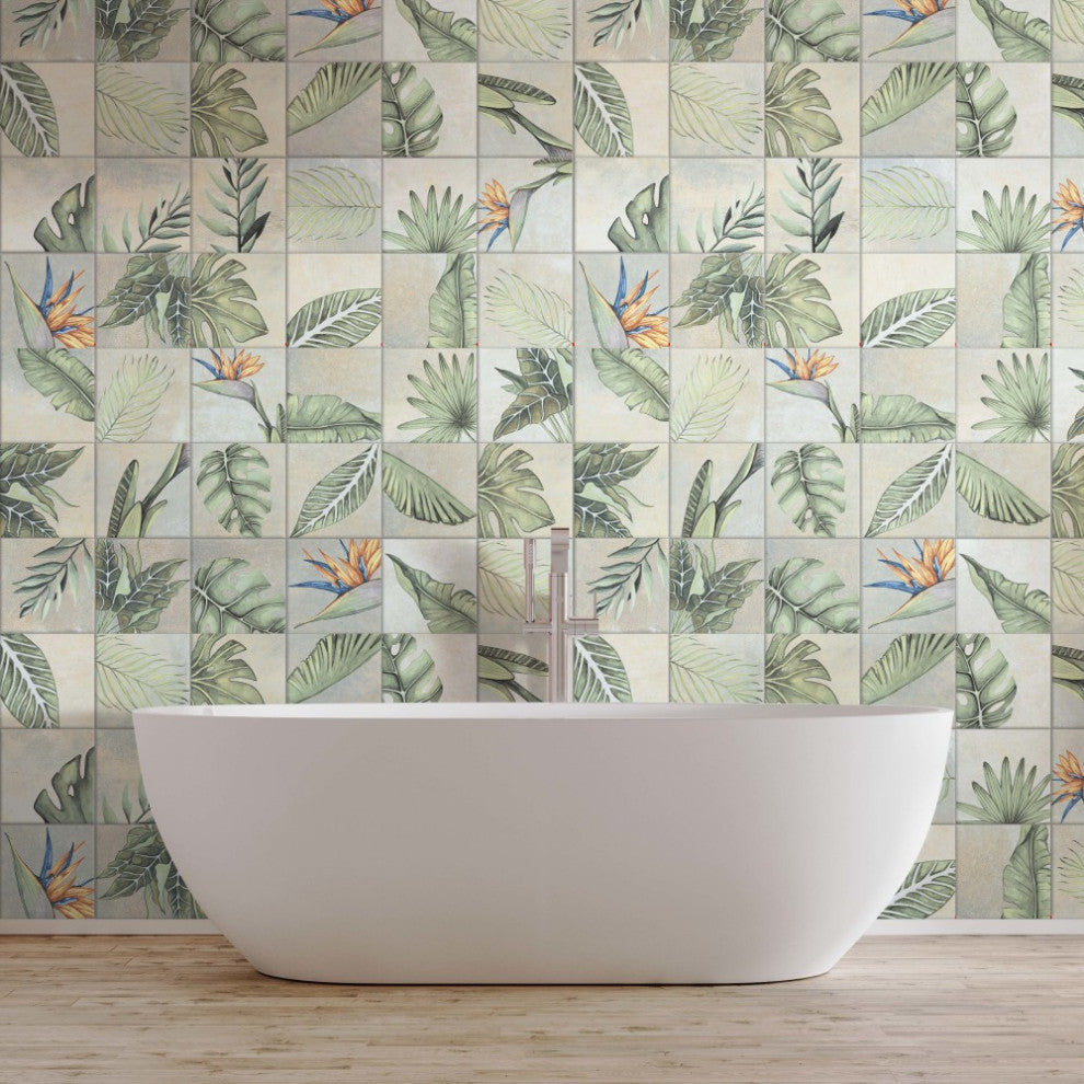 Nusa Botanic Jade Porcelain Floor and Wall Tile