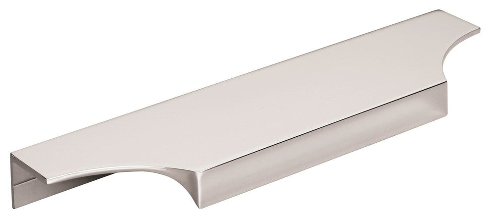 Extent 6-9/16" CTC Cabinet Edge Pull, Polished Chrome