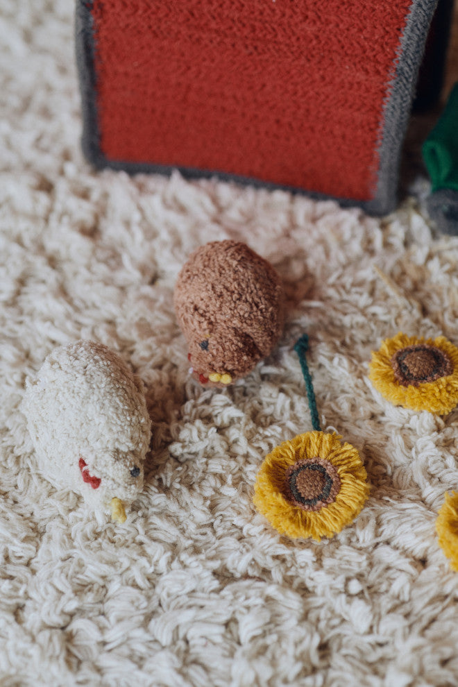 Washable Play Rug Farm Fields