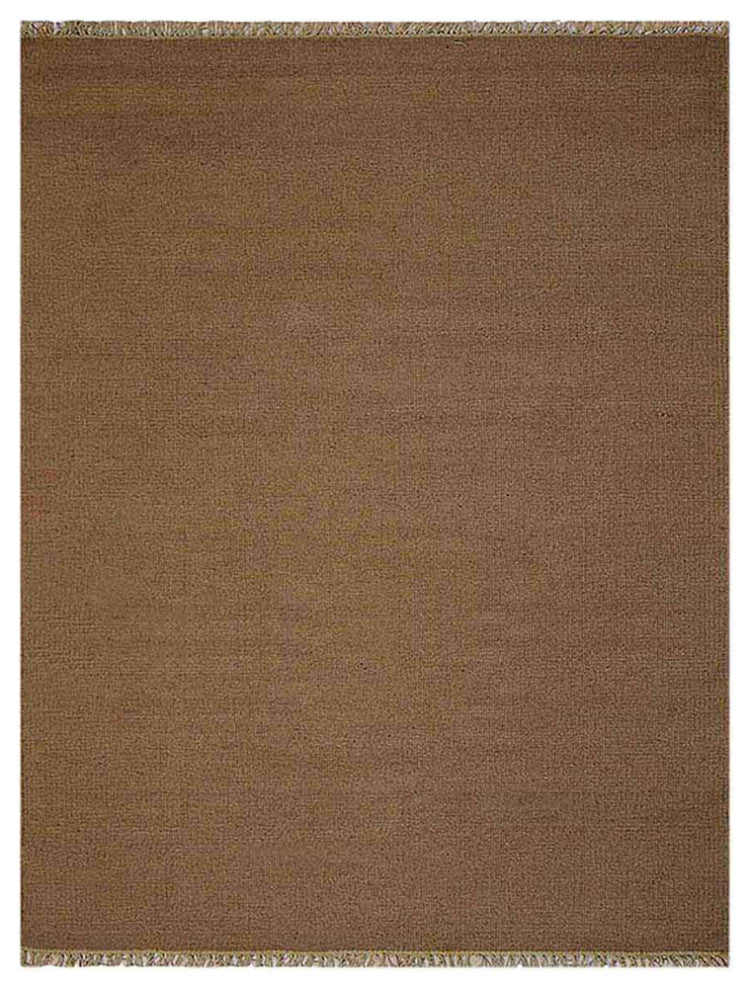HAND WOVEN FLAT WEAVE KILIM WOOL ECO-FRIENDLY AREA RUGS-Solid,Cream