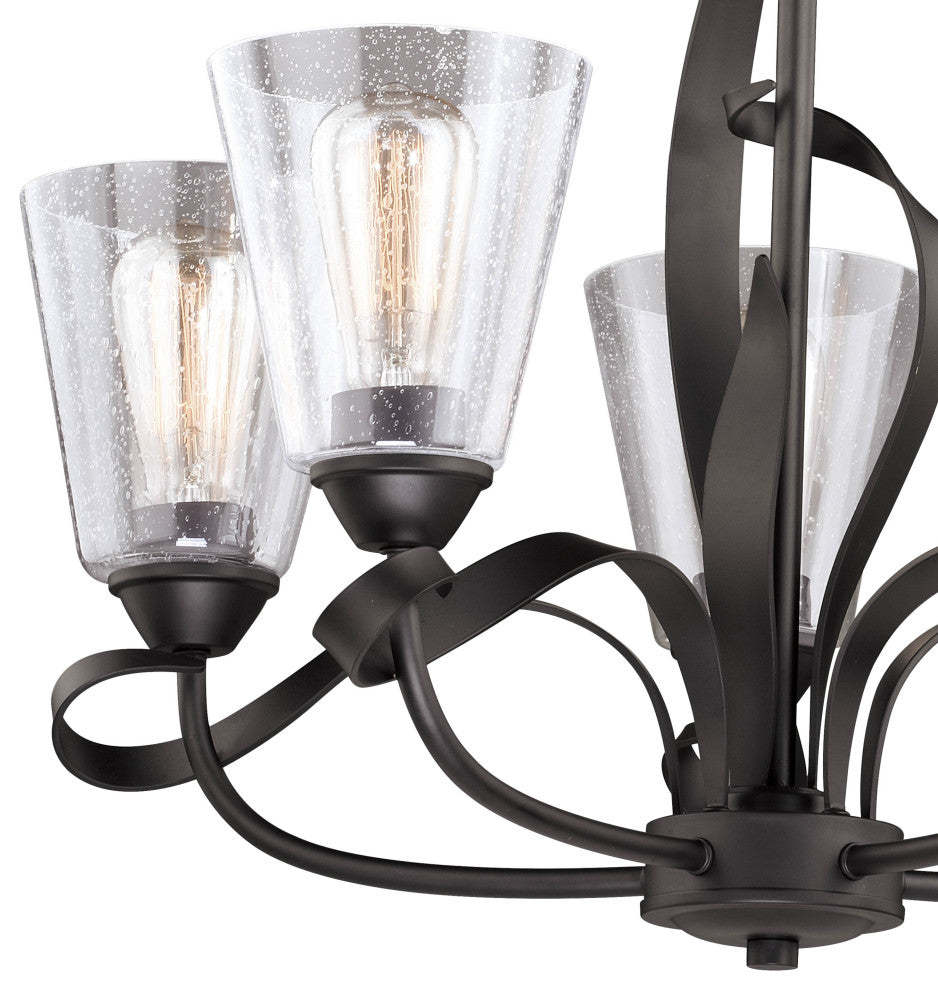 Cinta 5L Chandelier Oil Rubbed Bronze
