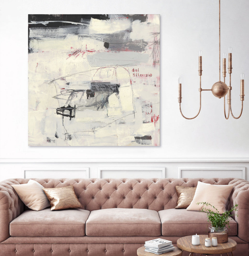 Structures From Silence - 54 x 54 by Brent Foreman