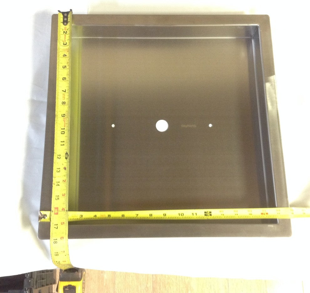 Stainless 16"x16"x2" Insert For 6-12 Fire Rings