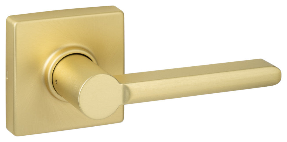Verona Passage Lever, Satin Brass