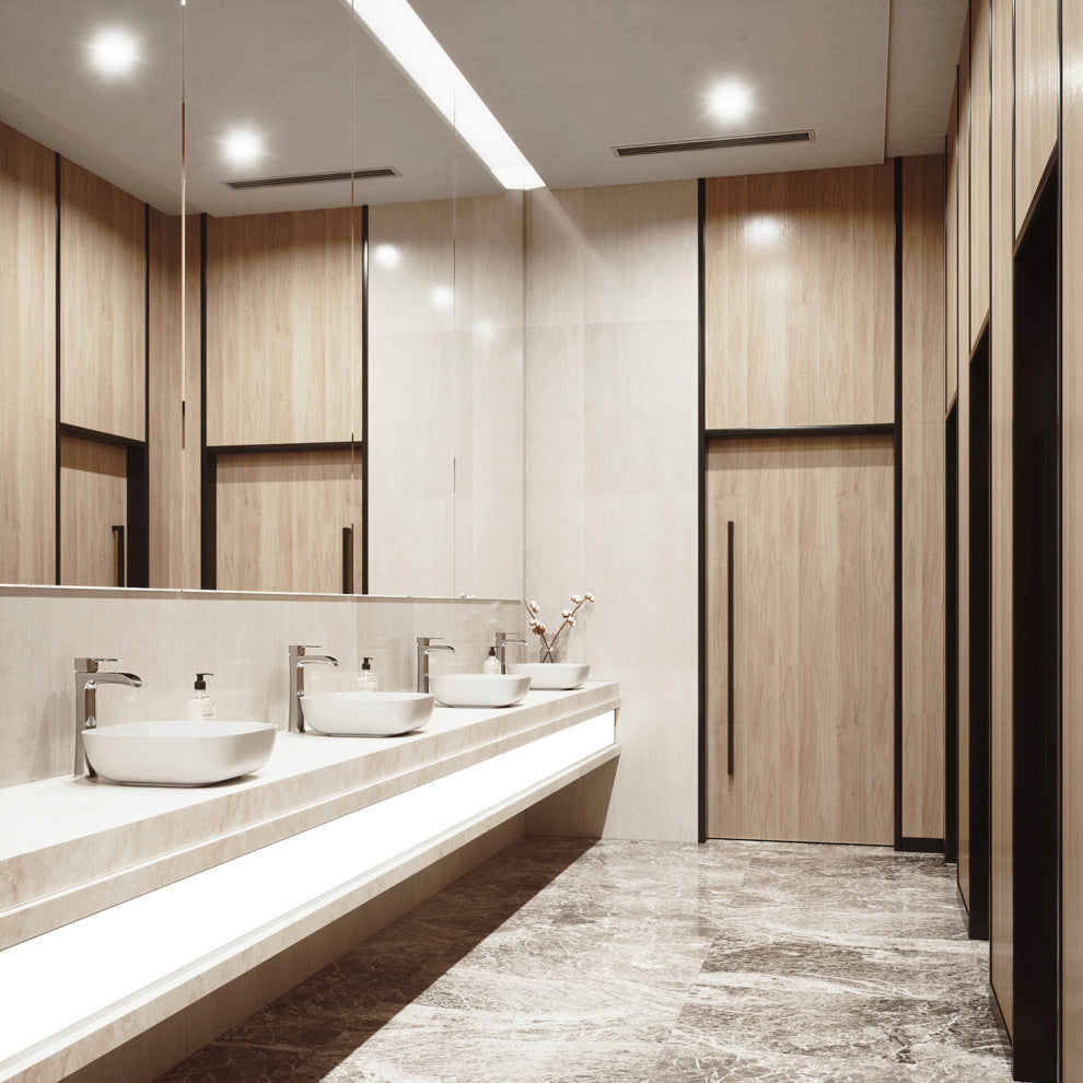 VIGO Niko 11" H Single Handle Single Hole Bathroom Vessel Faucet, Chrome