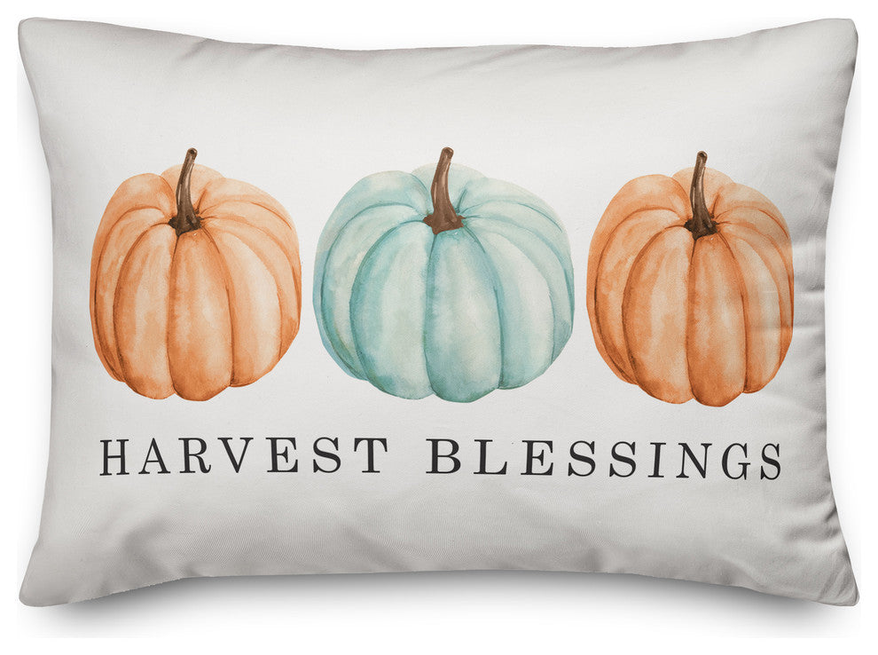 Harvest Blessings 14"x20" Throw Pillow
