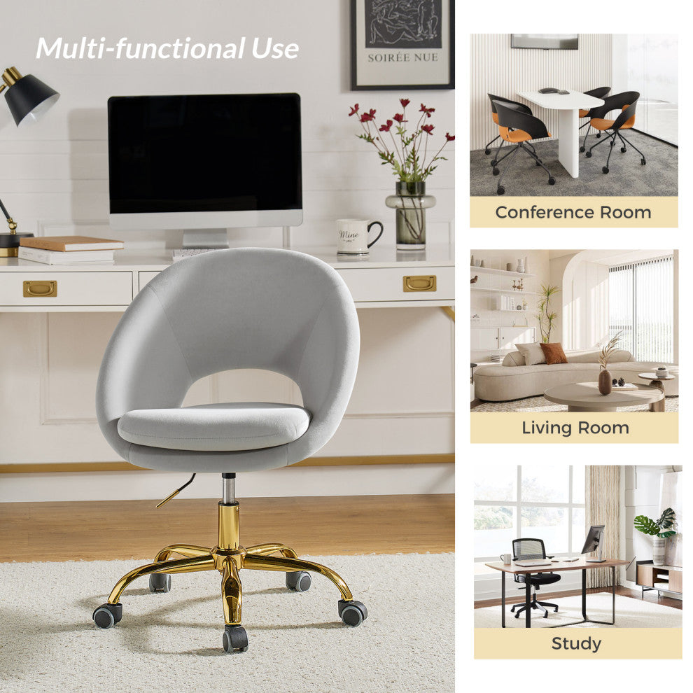 Savas Task Chair, Gray