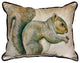 Betsy Drake Squirrel Small Indoor/Outdoor Pillow 11x14