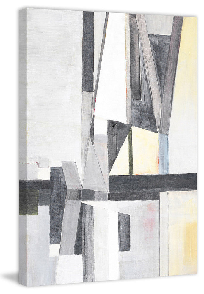 "Fighting Boundaries" Painting Print on Wrapped Canvas