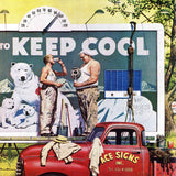 "Billboard Painters" Painting Print on Canvas by Stevan Dohanos