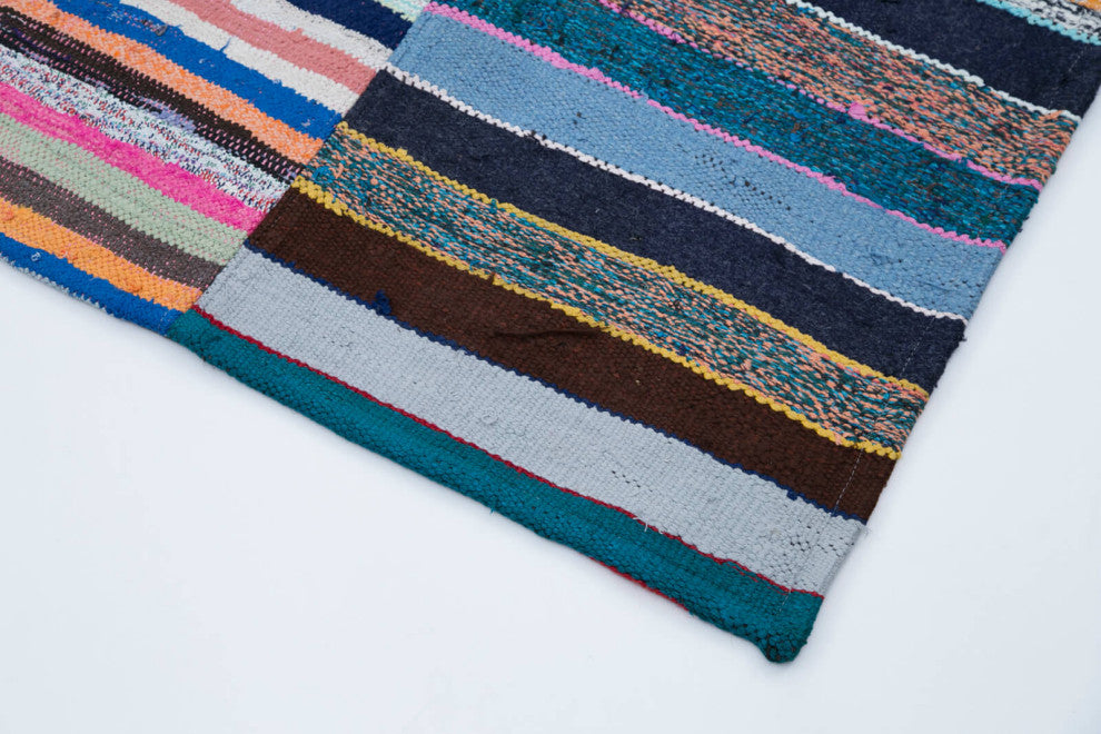Rug N Carpet - Handmade Anatolian 8' 2'' x 10' 1'' Unique Patchwork Kilim Rug