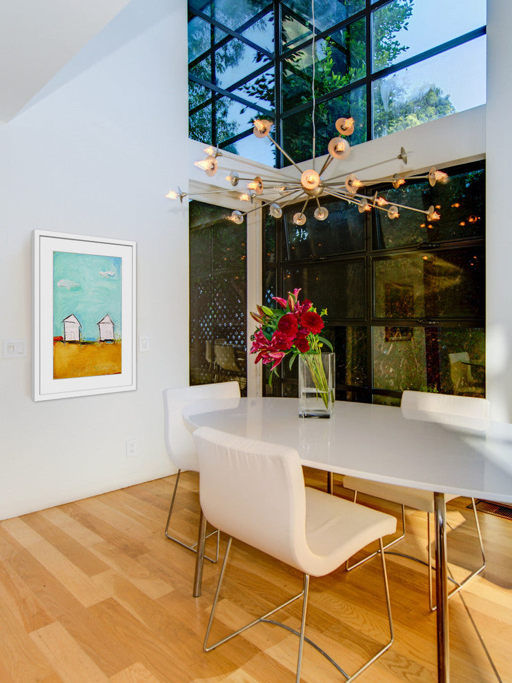 "Keep It Simple" Painting Print in Frame by Tori Campisi