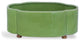 Carol Oval Apple Green Planter