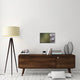 "Spring Cleaning" Framed Canvas Giclee by Olof Petterson, 23x15"