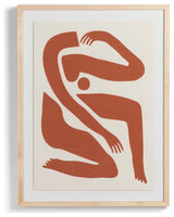 Teracotta Body Abstract, Roseanne Kenny