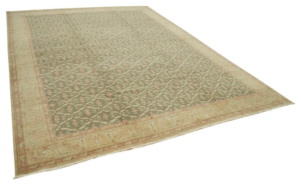 Rug N Carpet - Hand-Knotted Oriental 12' 0" x 15' 2" Oversize Oushak Area Rug