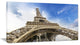 "Fantastic View of Paris Eiffel Tower From Ground" Wall Art, 60"x28", 1 Panel