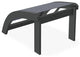 Adirondack Sling Outdoor Ottoman, Augustine Denim/Graphite