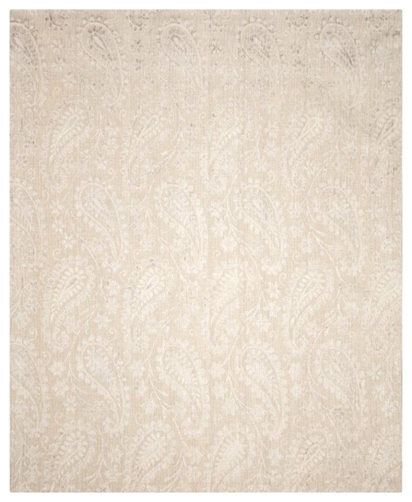Safavieh Mirage 8' X 10' Hand Woven Rug in Ivory and Silver