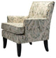 Herrera Classic Armchair With Pattern, Paisley Beige