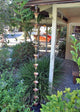 Mixed Petals Kanji Cups Rain Chain With Installation Kit, 14 Foot