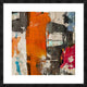 "Colors Royale II" Framed Digital Print by Anne Munson, 32"x32"