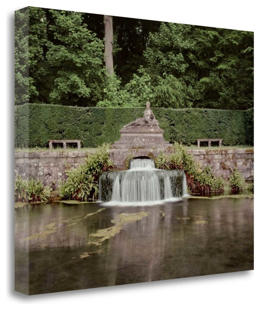 "Banc De Jardin - 9" By Alan Blaustein, Giclee Print on Gallery Wrap Canvas