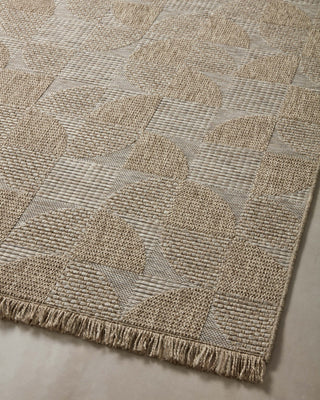 Loloi II Dawn Natural 18" x 18" Sample Rug