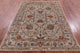 5' 9" X 7' 10" Persian Tabriz Hand Knotted Wool Rug - Q12491