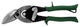 Midwest SnipsÂ® MWT-6510R Forged Blade Offset Aviation Snip, Right-Cut, 9.75"