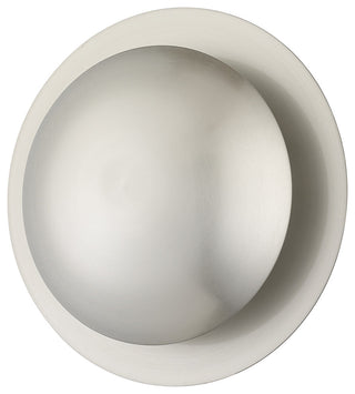 Livex Lighting Ventura 2-Light Brushed Nickel Medium Semi-Flush/Wall Sconce