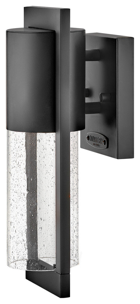 Hinkley Shelter Small Wall Mount Lantern, Black
