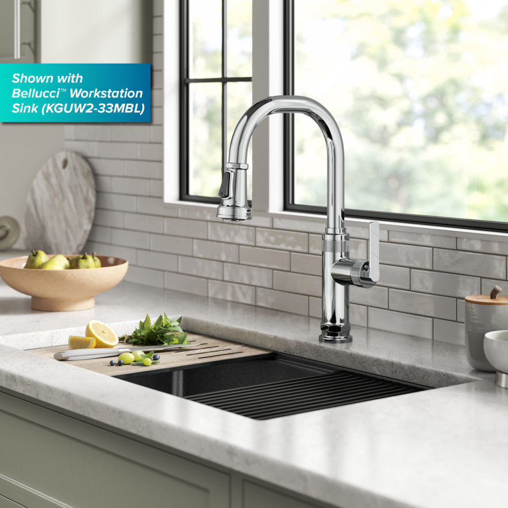 Sellette Pull-Down Kitchen Faucet, Chrome, Model Kpf-4102ch