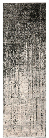 Safavieh Retro Ret2770-9079 Rug, Black/Light Grey, 2'3"x15'0" Runner