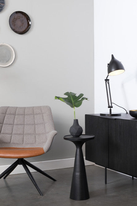 Black Pillar End Table | Zuiver Floss