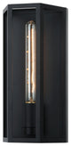 Matteo Lighting W64501MB Wall Sconce, Matte Black Finish