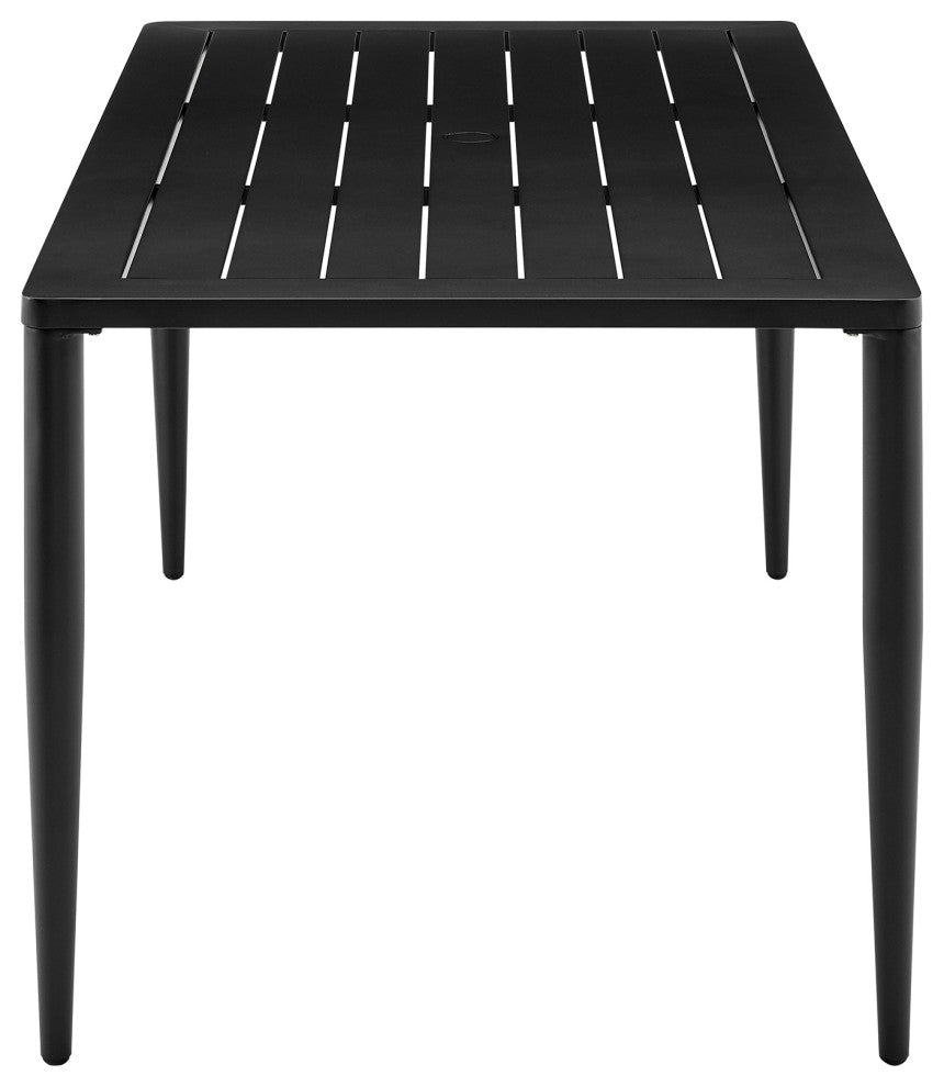 Beowulf Outdoor Patio Dining Table in Aluminum