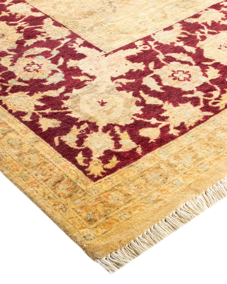 Mogul, One-of-a-Kind Hand-Knotted Area Rug Ivory, 9' 2" x 12' 1"